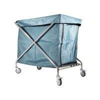 360L 不銹鋼客房服務車架 不含收集袋 360L 不銹鋼客房服務車架 不含收集袋